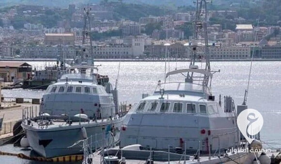 خفر السواحل الليبي يستلم وحديتن بحريتين مقدمة من إيطاليا - 347245990 231327953044710 1884298980173522184 n