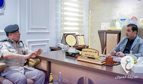 أبوزريبة يبحث استعدادات أمن البيضاء لتأمين الانتخابات البلدية - 347257844 213520824893981 2657967720306435335 n