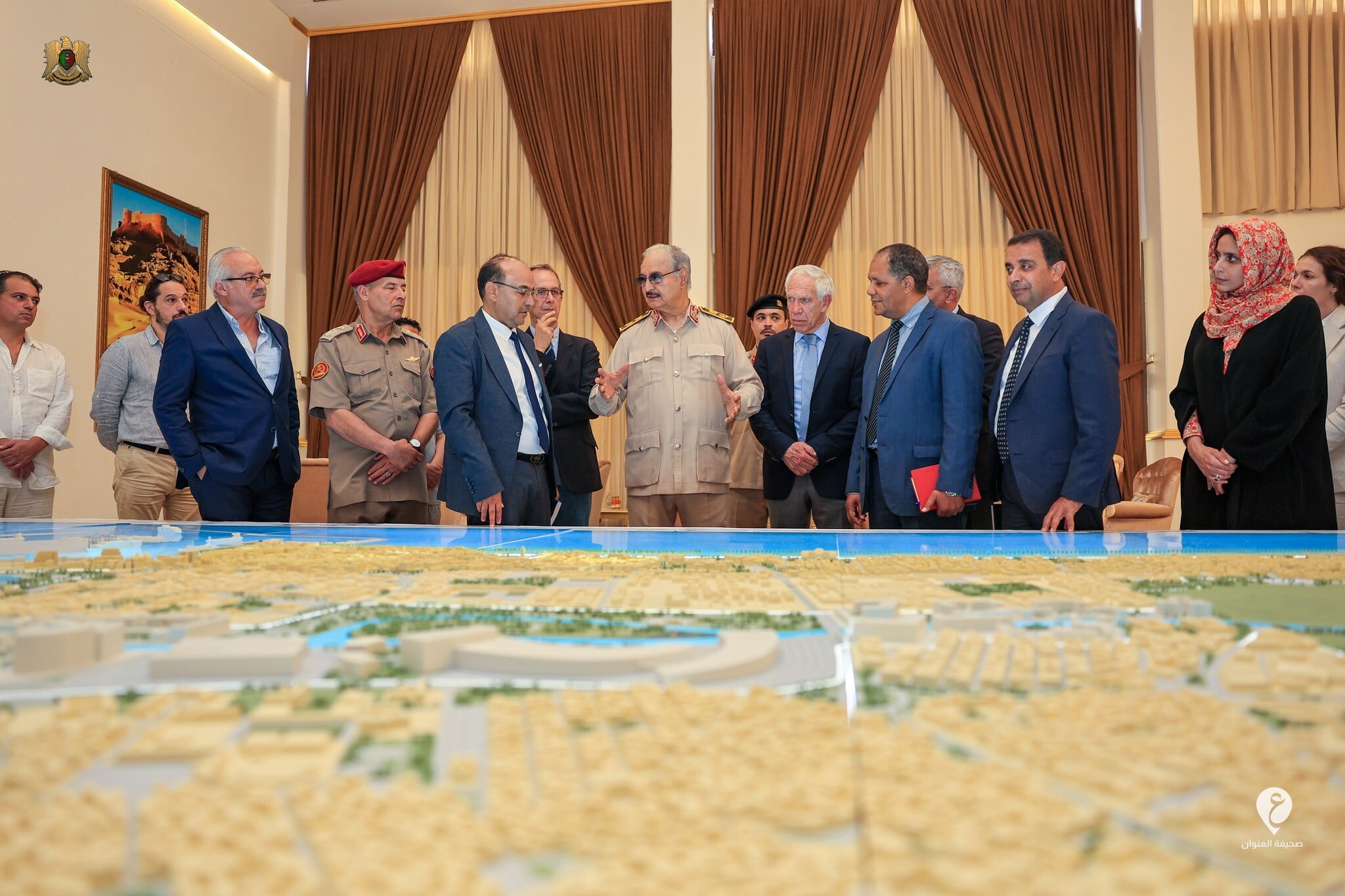 حفتر يؤكد على ضرورة تنفيذ المُخطط الحضاري لمدينة بنغازي وفقاً للشروط الهندسية والفنية - 355140151 590366496609313 8053818088351108728 n