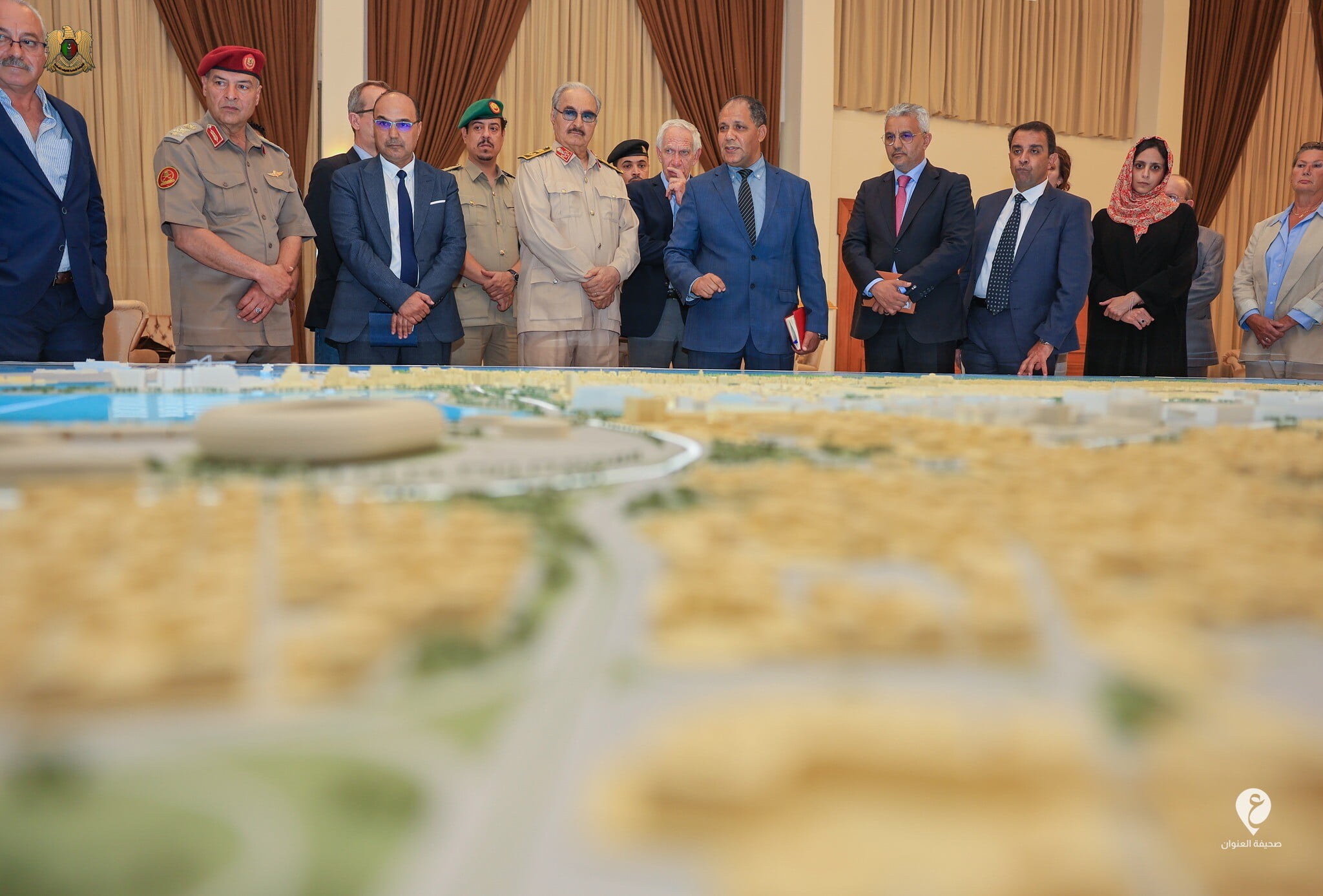 حفتر يؤكد على ضرورة تنفيذ المُخطط الحضاري لمدينة بنغازي وفقاً للشروط الهندسية والفنية - 355161182 590365463276083 6644409923553303930 n