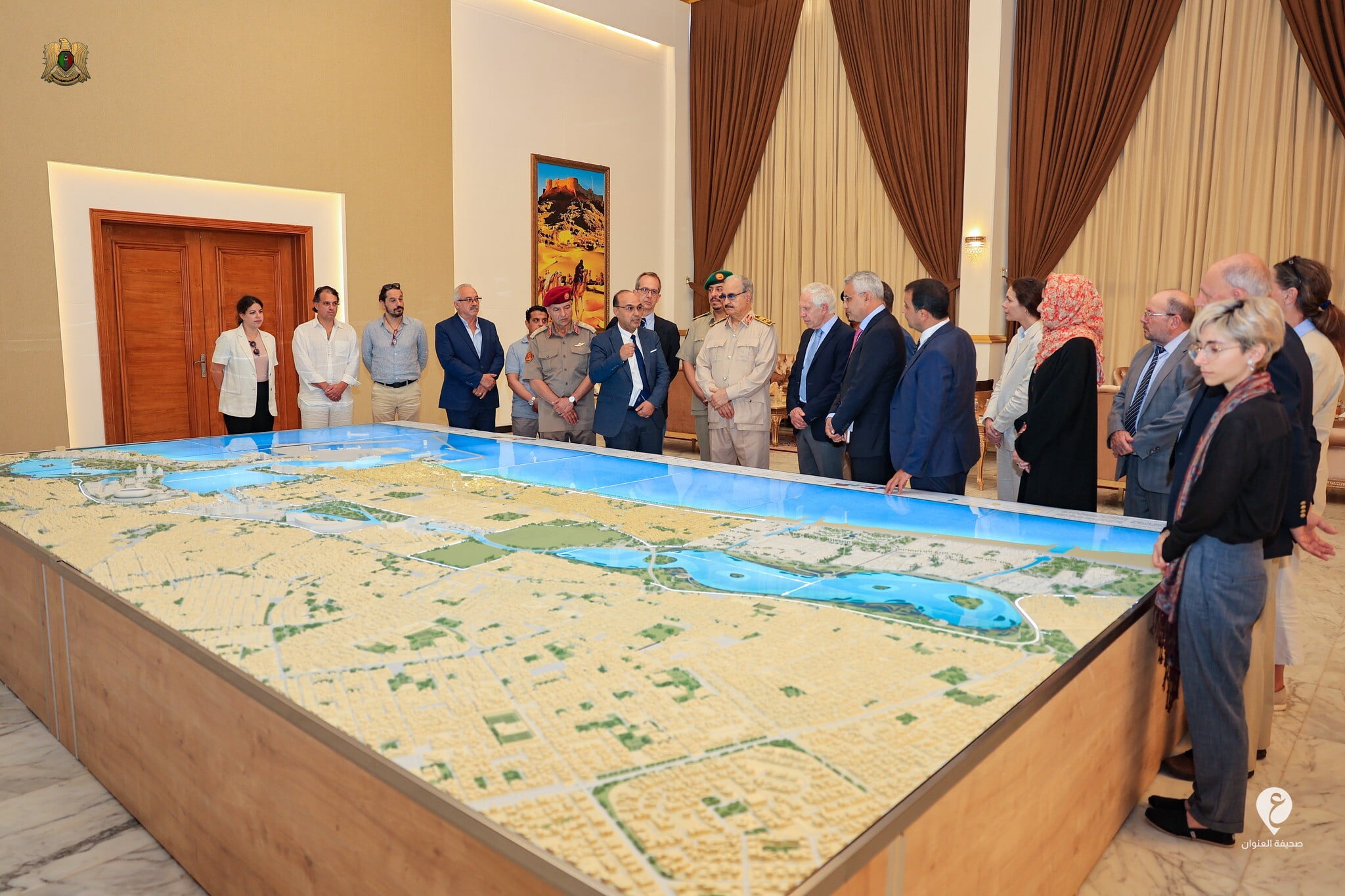 حفتر يؤكد على ضرورة تنفيذ المُخطط الحضاري لمدينة بنغازي وفقاً للشروط الهندسية والفنية - 355317288 590364113276218 4650092529736888790 n