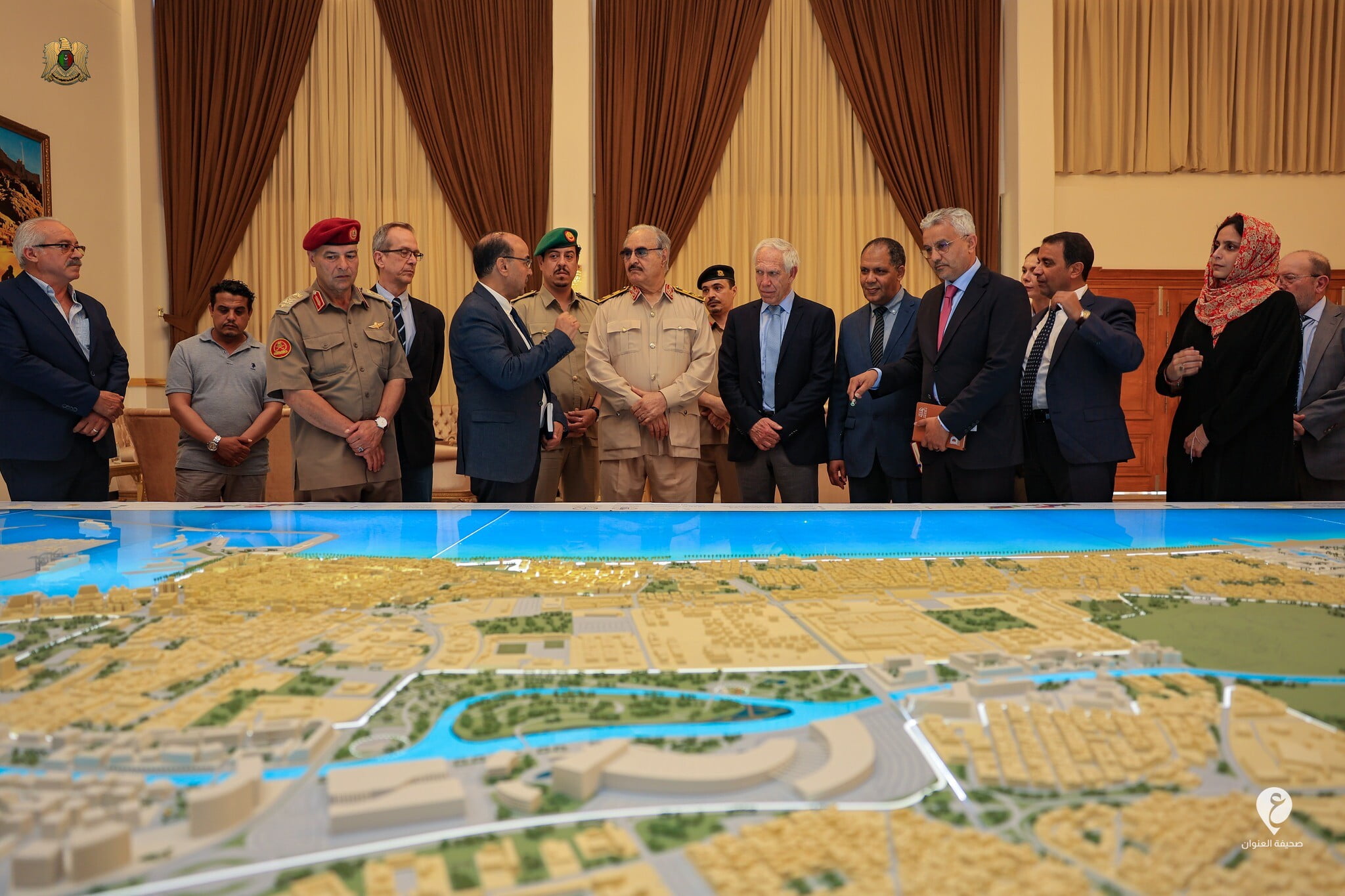 حفتر يؤكد على ضرورة تنفيذ المُخطط الحضاري لمدينة بنغازي وفقاً للشروط الهندسية والفنية - 355368648 590363953276234 6011292344815085834 n