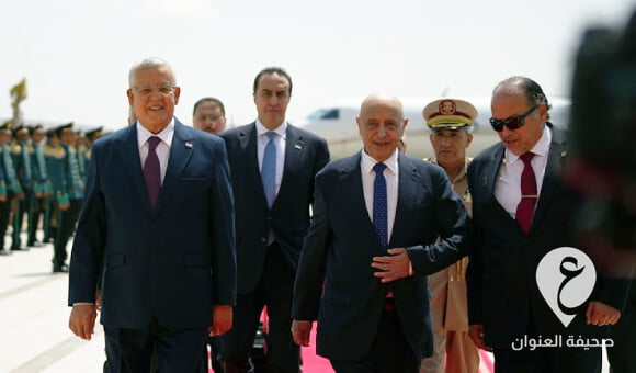رئيس وأعضاء من مجلس النواب المصري يصل إلى بنغازي في زيارة رسمية إلى لليبيا - PSD العنوان 2023 06 19T121313.464