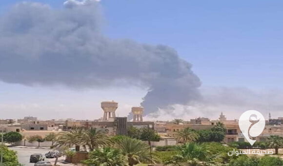 شهود: قصف بالمسير على مواقع في زوارة قيل إنها لتهريب الوقود - PSD العنوان 39