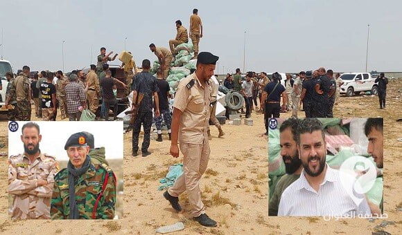 بحضور شقلوف واقعيم.. إعدام كميات كبيرة من المخدرات في إمساعد - frame1 1