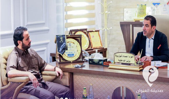 أبوزريبة يبحث مع الزادمة آلية التعاون بين الوزارة والقوات المسلحة - العنوان الاخير 2023 06 14T125945.949
