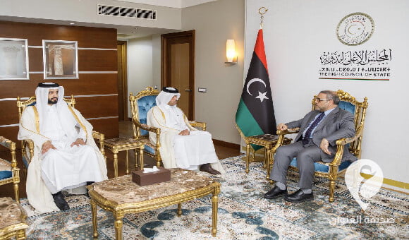 المشري يبحث مع السفير القطري مخرجات لجنة (6+6) - العنوان الاخير 2023 06 14T160853.916