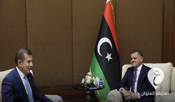 الدبيبة يناقش استرجاع طائرة الشحن الليبية "أنتينوف" مع السفير الأوكراني - العنوان الاخير 2023 06 22T215205.574