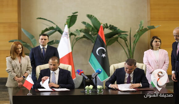 في مجال الربط الكهربائي بين البلدين..الدبيبة يوقع مذكرة تفاهم مع نظيره المالطي - العنوان الاخير 2023 06 22T225422.871