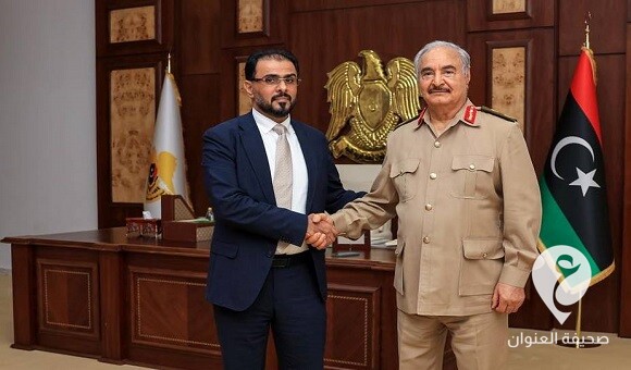 القائد العام ورئيس الحكومة الليبية يبحثان مستجدات الوضع في ليبيا - 347447373 601301305515832 4199513208843051108 n
