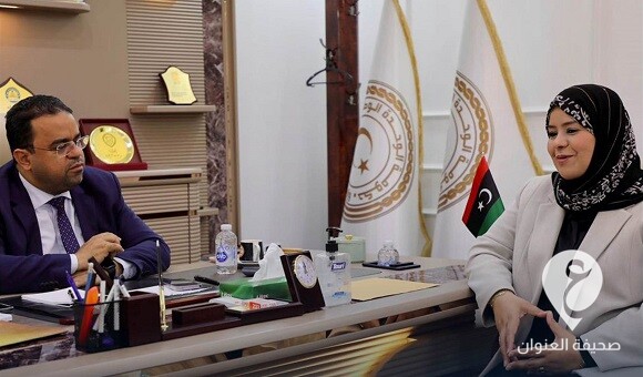 وزارتي العمل والشؤون الاجتماعية يناقشان التدريب المهني لذوي الهمم - 360100842 806376487603634 8227999655878728580 n