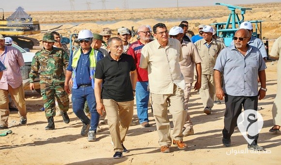 آخر المستجدات في أعمال إصلاح خط مياه "إجدابيا –بنغازي" - 362670390 591048593214854 1626047051832964052 n
