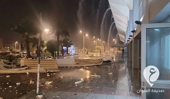 عاصفة شديدة  تضرب اليمن وتحطم الواجهات الزجاجية بمطار عدن - 362907410 679135520919190 8632843784814048354 n