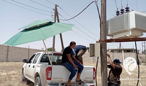 عودة الكهرباء إلى مناطق في الزاوية عقب الانتهاء من صيانة طارئة - 363371414 596628009327624 7143939548184299556 n