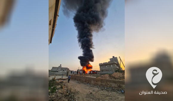 متحدث باسم شركة البريقة يوضح حقيقة اندلاع حريق داخل مستودع راس المنقار ببنغازي - PSD العنوان 2023 07 01T211906.040