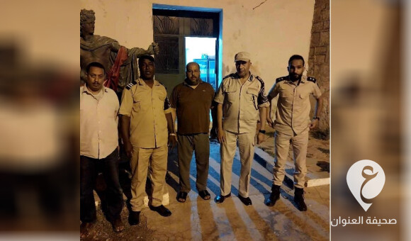 رئيس التفتيش بجهاز الشرطة السياحية يجري جولة تفتيشية على فروع بنغازي - العنوان الاخير 3