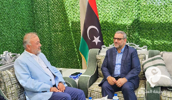 المشري والسفير التركي يبحثا جهود الأعلى للدولة للوصول إلى الاستحقاق الانتخابي في ليبيا - العنوان الاخير 41
