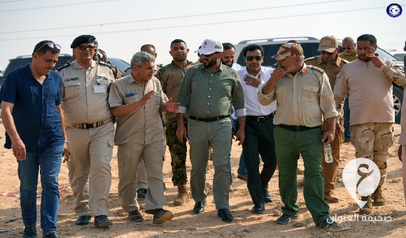 حماد يعلن مباشرة غرفة الطوارئ المشكّلة بخصوص خط النهر الصناعي بين أجدابيا والزوينية لعملها - العنوان الاخير 58
