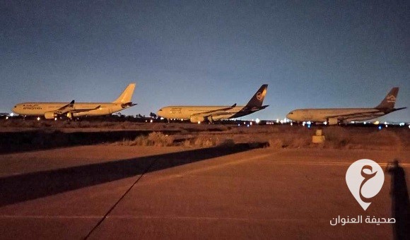 الخطوط الليبية تغير وجهة رحلتين بين القاهرة ومعيتيقة إلى مطار مصراتة - 367472435 669750075190833 7739234699601270601 n