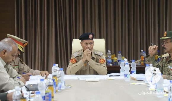 قوة عمليات الجنوب تعقد اجتماعا لتنفيذ المرحلة الثانية من خطة تأمين الجنوب الغربي - PSD العنوان 16