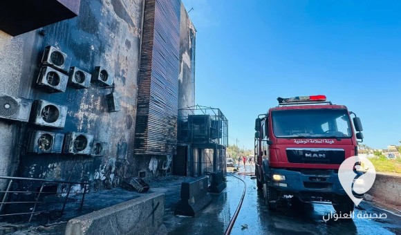 الصحة تعلن الاستنفار بمركز بنغازي الطبي لاستقبال الحالات بعد اندلاع حريق بمستشفى خاص ببنغازي - PSD العنوان 2023 08 09T191711.068