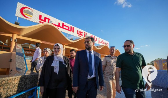 حماد يتفقد مركز بنغازي الطبي ويعطي تعليمات بمعاجلة المشاكل - PSD العنوان 2023 08 11T112536.868