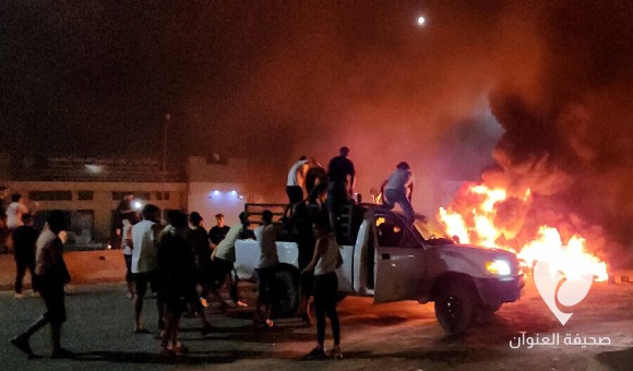 انتفاضة أمام معسكر كلية الشرطة بطرابلس تطالب برحيل المرتزقة السوريين - PSDالعنوان 31