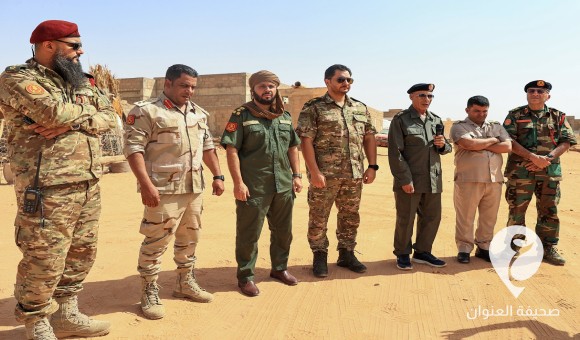 جولة تفقدية لآمري غرفة عمليات القوات البرية وقوة عمليات الجنوب للعمارات الصينية في أم الأرانب - PSDالعنوان 5 1