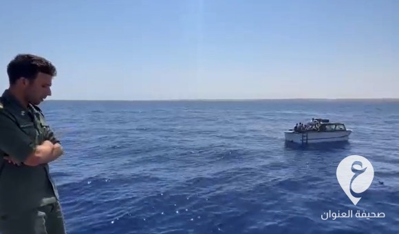 ضبط قارب هجرة يحمل 45 مهاجرًا غير قانوني قبالة طبرق - PSDالعنوان 8