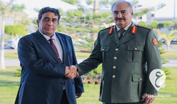 حفتر والمنفي يبحثان تهيئة الظروف المناسبة لإجراء الانتخابات - العنوان الاخير 2023 08 07T003037.850