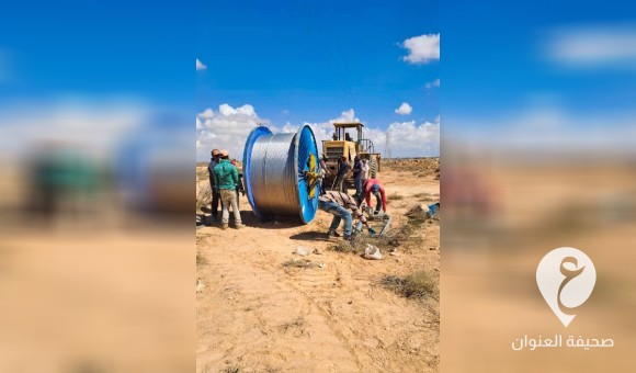 العامة للكهرباء تعلن الانتهاء من تغيير الأسلاك المتهالكة على خط نقل الطاقة طبرق امساعد - العنوان الاخير 2023 08 21T233326.334