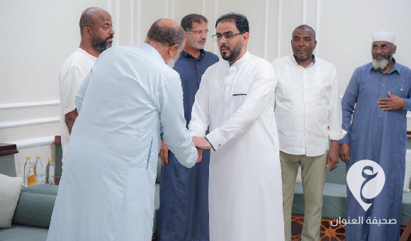 خلال لقائه عائلة أبوعجيلة المريمي..حماد: أمريكا انتهكت السيادة الليبية بتواطؤ من الحكومة منتهية الولاية - العنوان الاخير 2023 08 22T143341.792