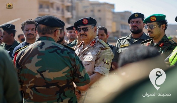 المشير حفتر يمنح أفراد القوات المسلحة المشاركين في عمليات الإنقاذ والبحث في درنة ترقية استثنائية - 376251732 637991478513481 6649726230770681322 n