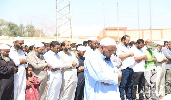 سبها.. أداء صلاة الغائب على ضحايا العاصفة المتوسطية "دانيال" - 378595624 147624191739915 2185390389935112842 n