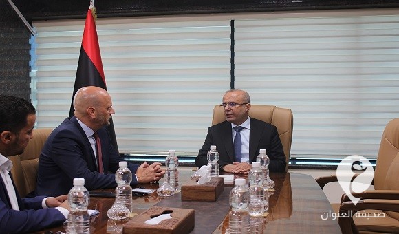 الوضع الإنساني في درنة على طاولة اللافي ورئيس بعثة الصليب الأحمر في ليبيا - 382984819 661576072736663 2173299025064743825 n