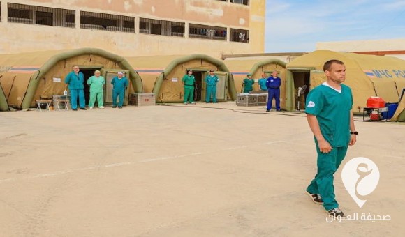 روسيا تقيم مستشفى ميداني في درنة - PSDالعنوان 70