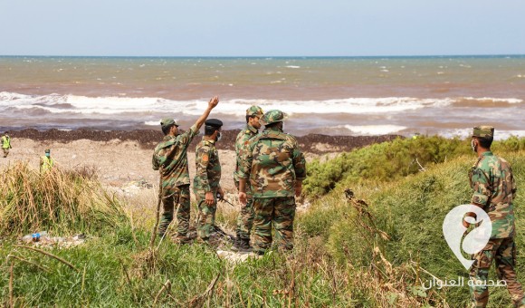وحدات اللواء 166 مشاة تواصل البحث عن المفقودين على شواطئ درنة - PSDالعنوان 74