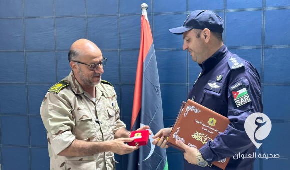 الغرفة الأمنية في درنة تكرّم فريق الإنقاذ الأردني - PSDالعنوان 9 4