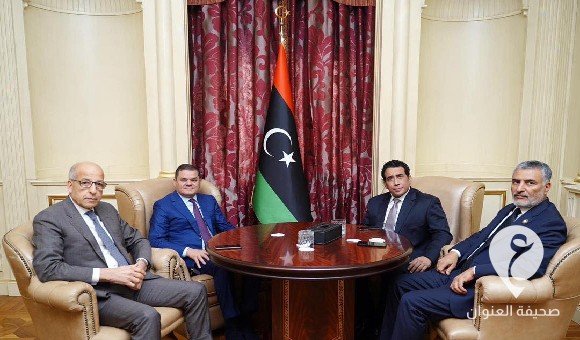 تكالة والمنفي والدبيبة والكبير يبحثون سبل حماية العملية السياسية وتعزيز الاستقرار للوصول إلى الانتخابات - العنوان الاخير 1