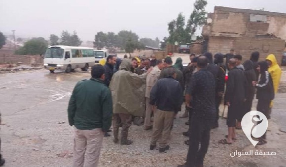 تسييري المرج: إنقاذ عائلات دخلت مياه السيول إلى منازلهم - العنوان الاخير 10