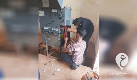 العامة للكهرباء تعيد التيار الكهربائي لشيحة الغربية والشرقية في درنة - العنوان الاخير 14