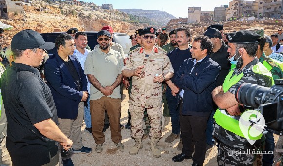 حفتر يجري جولة لمُدن ومناطق الجبل الأخضر والساحل الشرقي المتضرّرة من الفيضانات - العنوان الاخير 20