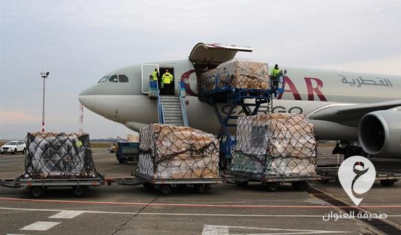 قطر تسير طائرتين محملتين بمساعدات تقدر بنحو 90 طن إلى ليبيا - العنوان الاخير 29