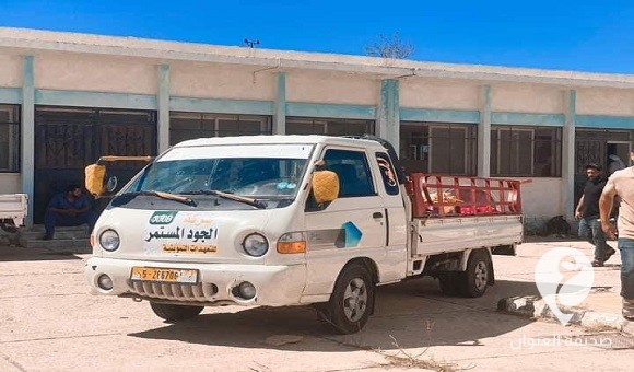 تجهيز 18 مدرسة في بنغازي لاستقبال النازحين من المناطق المتضررة - تجهيز مدارس بنغازي