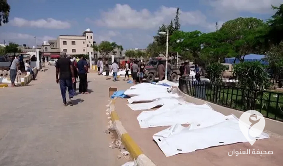 الآلاف من "أكياس الجثث" تصل ليبيا - درنة