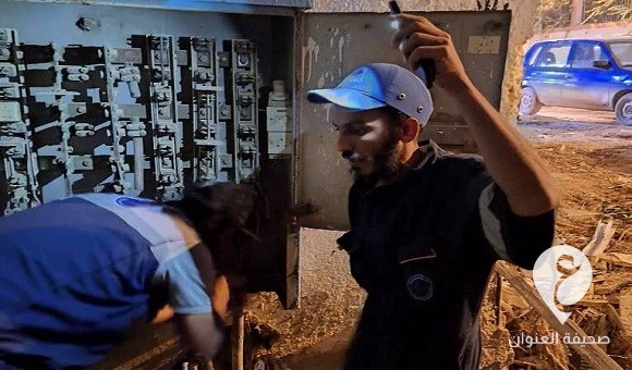 عودة الكهرباء إلى مناطق وأحياء جديدة في درنة - 391691775 642172041439887 7618420541250766938 n