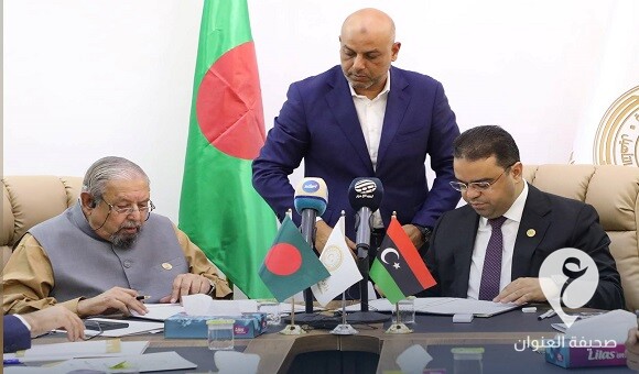 توقيع مذكرة تفاهم لتسهيل إجراءات العمالة بين ليبيا وبنغلاديش - 395242751 857081659199783 1830207663997371497 n