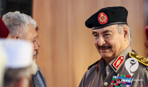 المشير حفتر يزور درنة ويدعو للحفاظ على تماسك النسيج الاجتماعي والقضاء على الفتن - PSDالعنوان 29