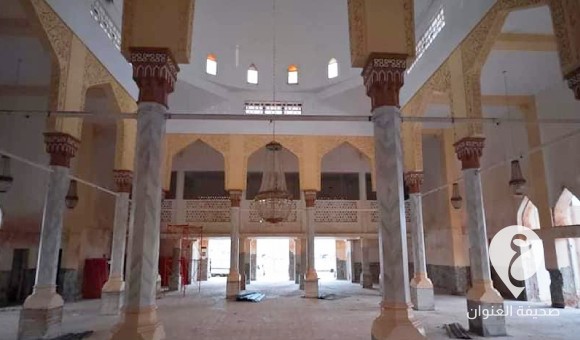 البدء في صيانة مسجد الصحابة في درنة - PSDالعنوان 51