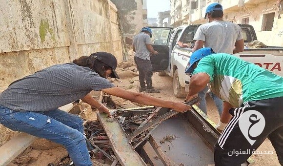 تواصل صيانة الشبكة الكهربائية في درنة - 396321063 650082010648890 3646731318008278236 n